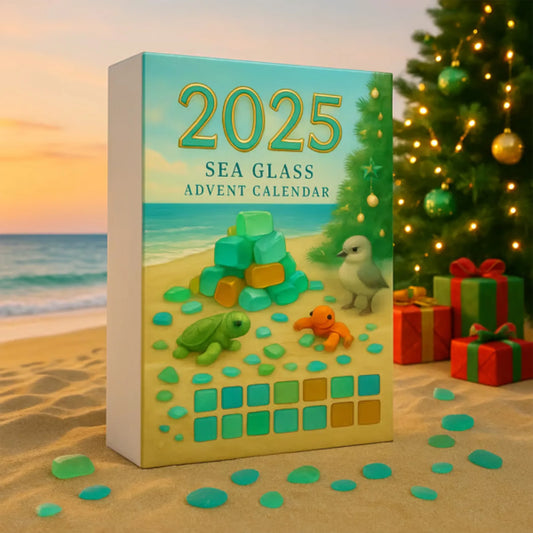 Christmas Hanging Ornament Sea Glass Acrylic Christmas Tree Advent Calendar Hanging Ornament For Xmas Countdown Home Decor Party Peaceful Pleasures Health and Wellness