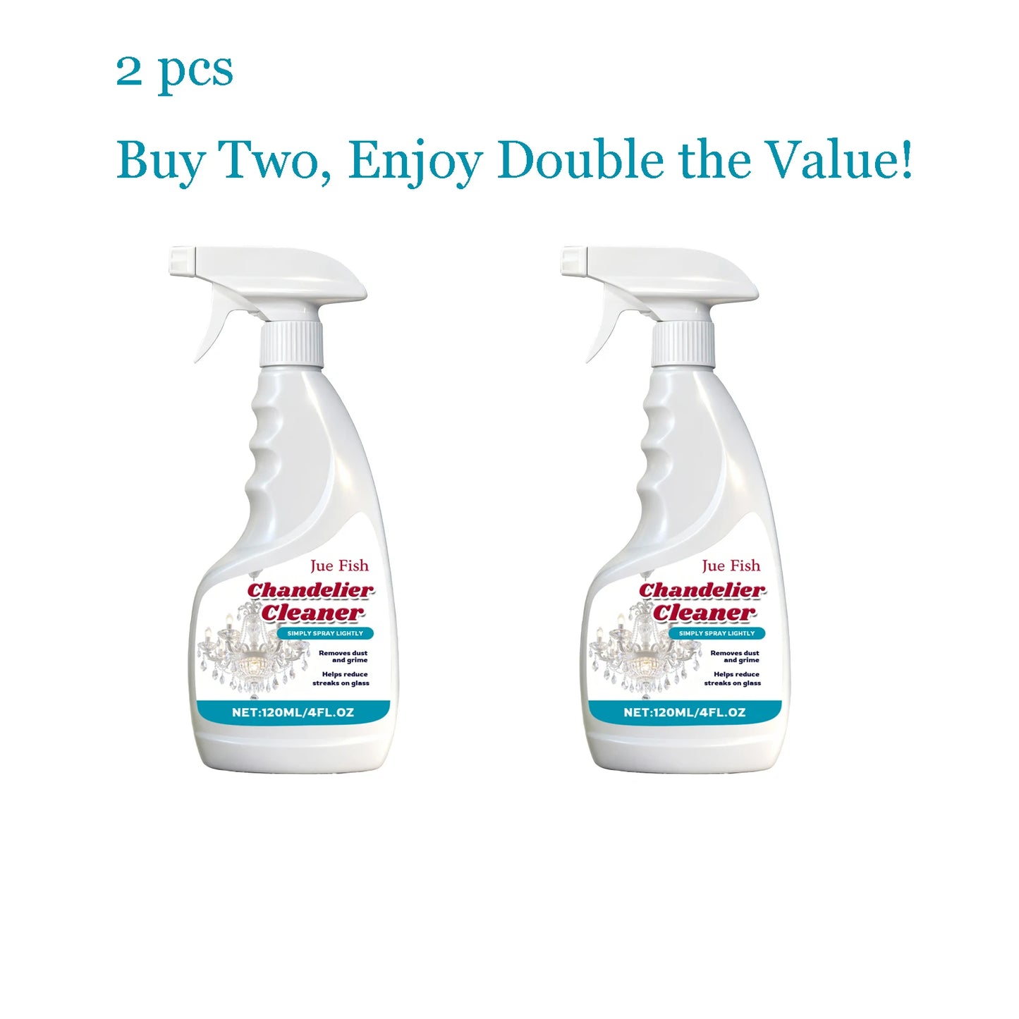 Chandelier Cleaner Spray 120ml – Degrease & Restore Glass Lamps