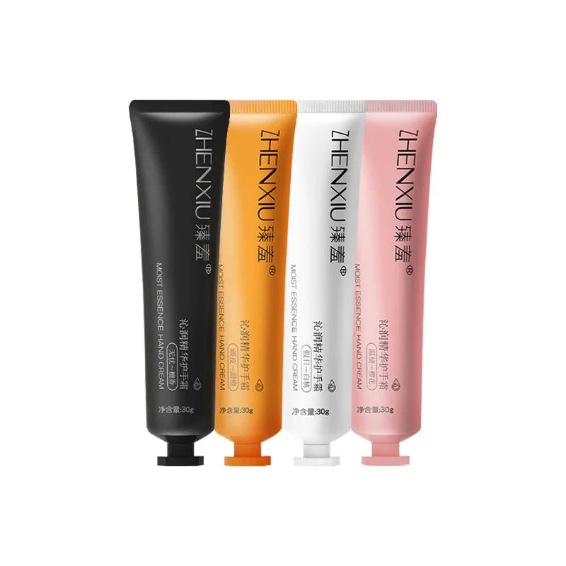 4-Pack Scented Hand Cream Set – Sandalwood, Cherry Blossom & More