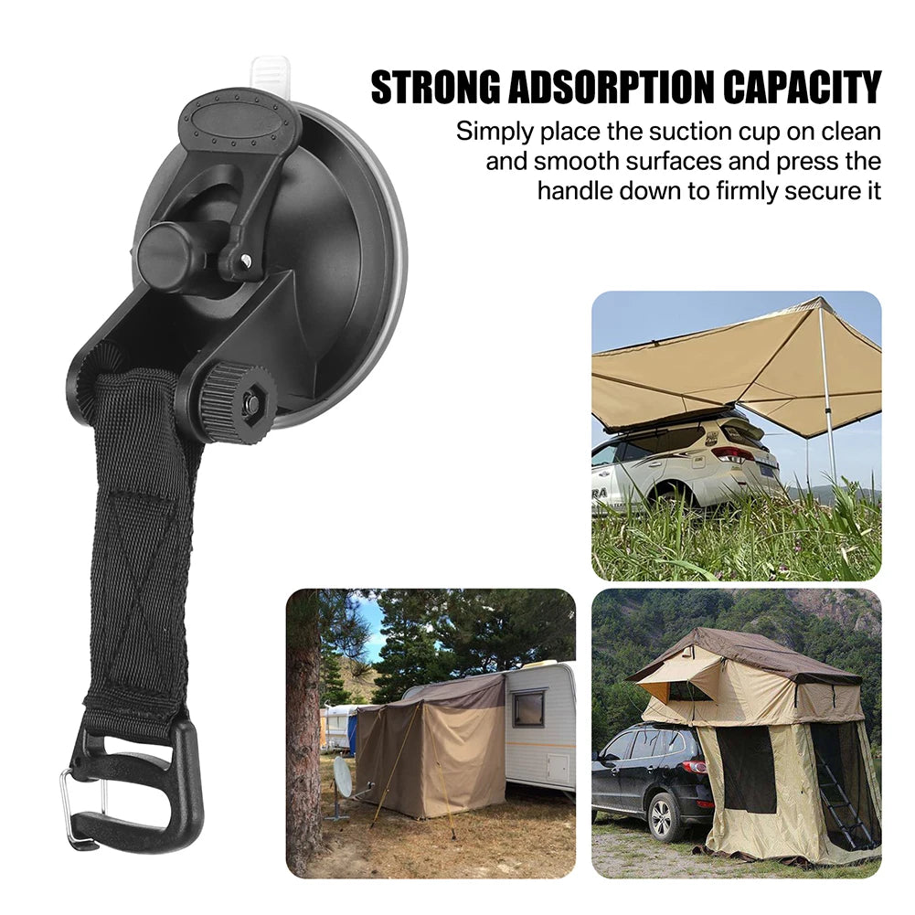 1/4/8PC Multi Suction Cup Heavy Duty Portable Adjustable Hook Car Suction Cup Kitchen Bathroom Outdoor Camping Tent Sucker Peaceful Pleasures Health and Wellness