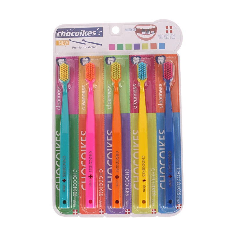 Ultra Soft Adult Toothbrush 5-Pack – Sensitive Gum Care