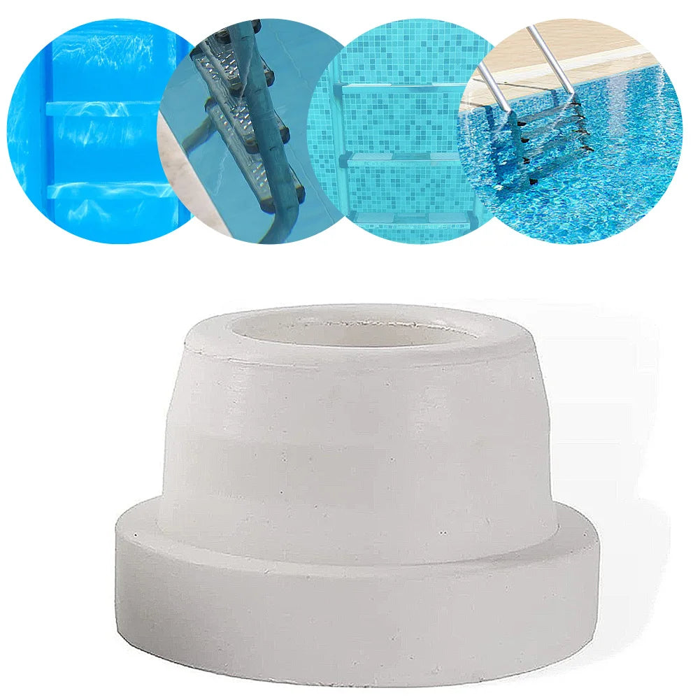 Pool Ladder Rubber Bumper Caps – Universal Fit, 1 or 2 Pack Peaceful Pleasures Health and Wellness