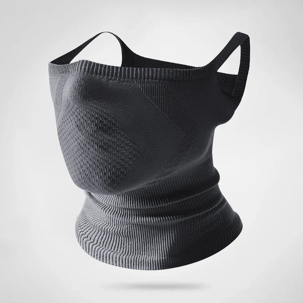 Winter and autumn ear-loop neck protection mask, suitable for outdoor activities, mountaineering, skiing, cycling, and all-seaso Peaceful Pleasures Health and Wellness GRAY
