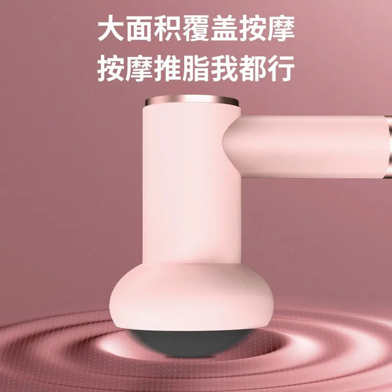 Body Massager, Home Massage Stick With 5 Massage Heads, Convenient Fat Pusher, Wireless Charging, Handheld Whole Body Kneading Peaceful Pleasures Health and Wellness