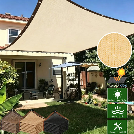 UV Sun Shade Net with Grommets | Garden & Outdoor Mesh Tarp Sun Shade Net Peaceful Pleasures Health and Wellness