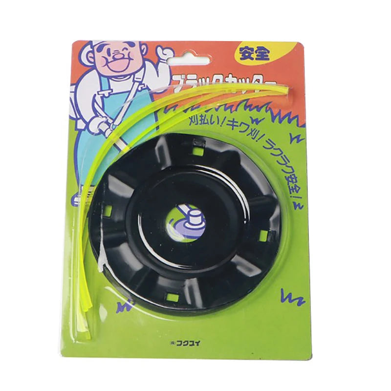 Steel Replacement Lithium Grass Trimmer Head Lawn Mower Head Free 4 Lines Removal Of Garden Weed Brushcutter Part Peaceful Pleasures Health and Wellness