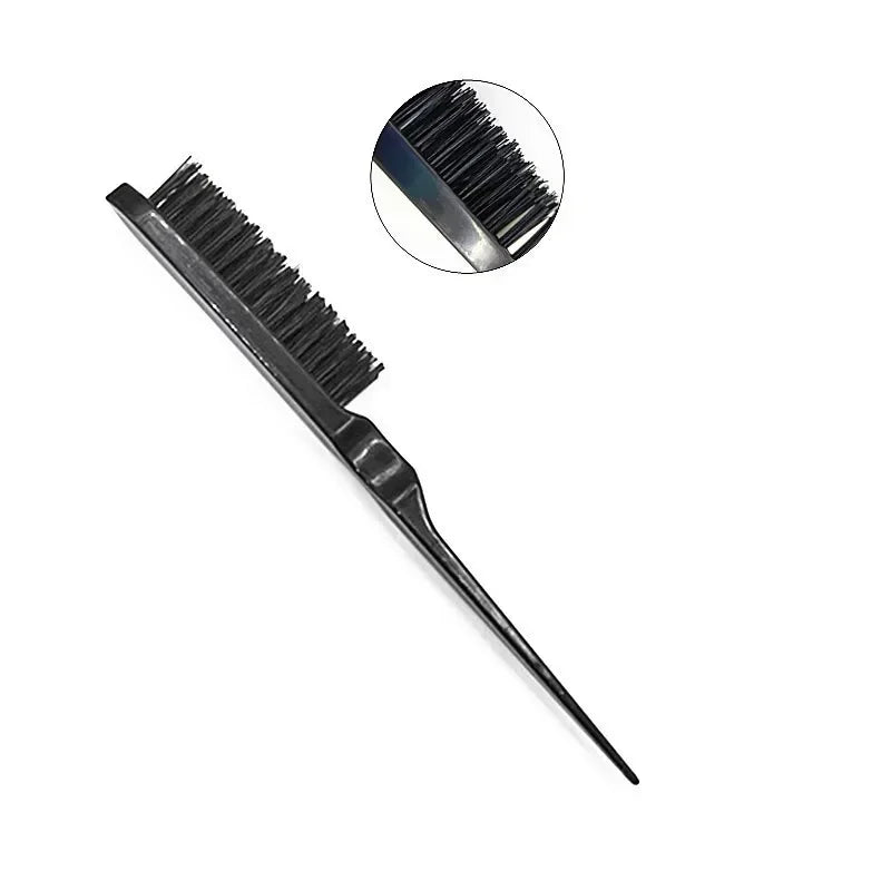 Wholesale Hair Comb 4 Colors Styling Tools Slim Line Teasing Back Combing 1 Pcs Professional Hair Brushes Peaceful Pleasures Health and Wellness black