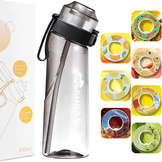 Air Water Bottle with Flavor Pods | BPA-Free Scent Infuser Flavor Infuser Water Bottle Peaceful Pleasures Health and Wellness