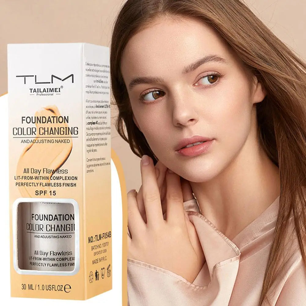 Color-Changing Blush Liquid Foundation – Moisturizing 30ml Peaceful Pleasures Health and Wellness