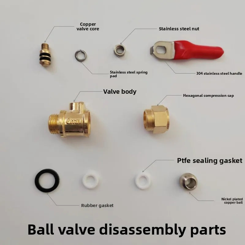 All-Copper Ball Valve Switch for Agricultural Sprayer Pump