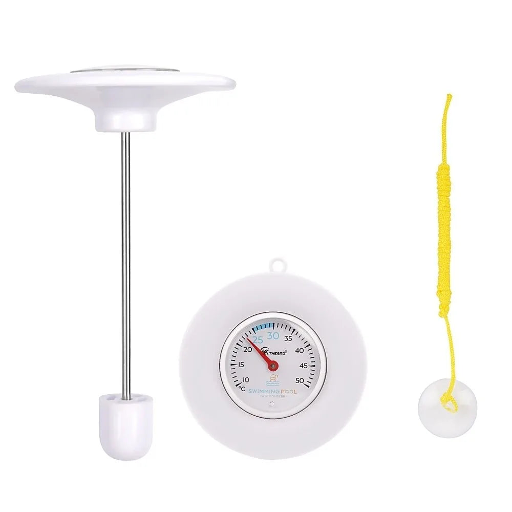 Floating Pool Thermometer – Waterproof Mechanical Water Gauge