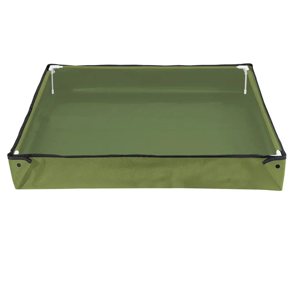 Foldable Shower Base with Drain Hose – Camp & Pet Shower Tray Peaceful Pleasures Health and Wellness Green Australia