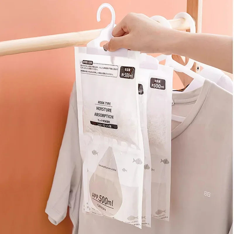 Hanging dehumidification bag water absorption moisture-proof mildew-proof dehumidification bag household desiccant large package Peaceful Pleasures Health and Wellness