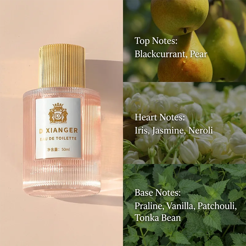 JEAN MISS Floral EDT – Jasmine & Lavender Perfume 50ml