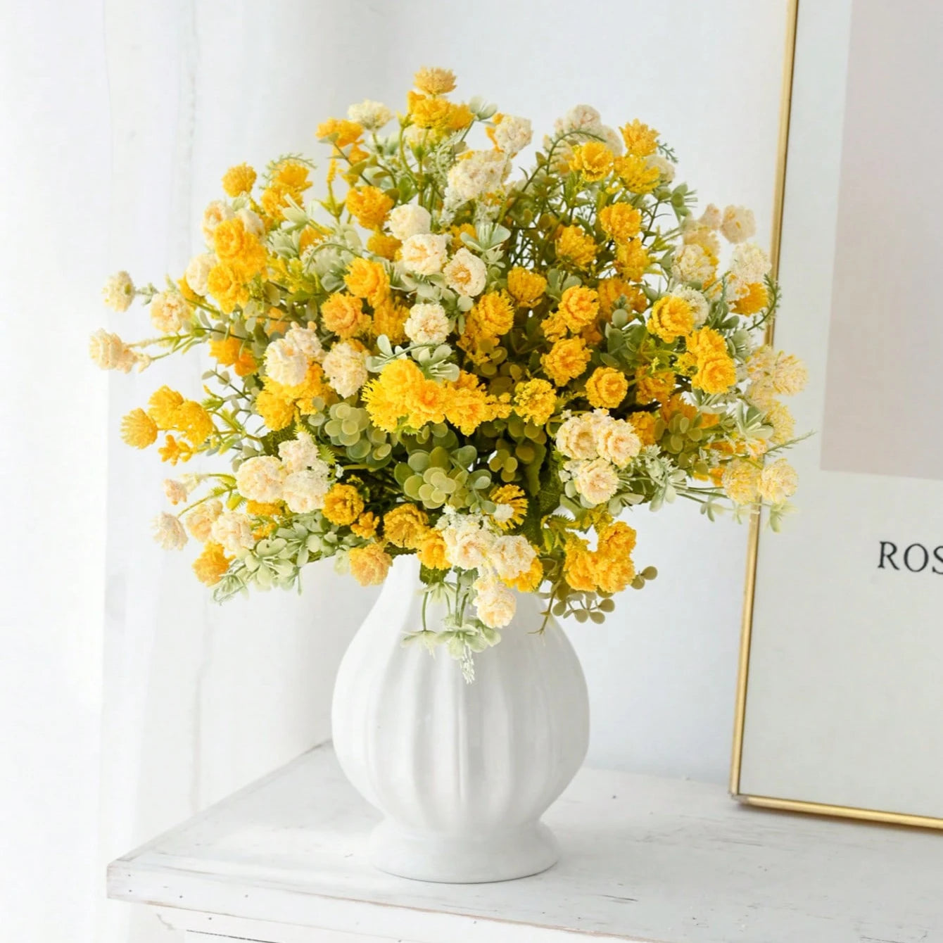 Silk Rose Artificial Flowers – Wedding Bouquet & Home Decor