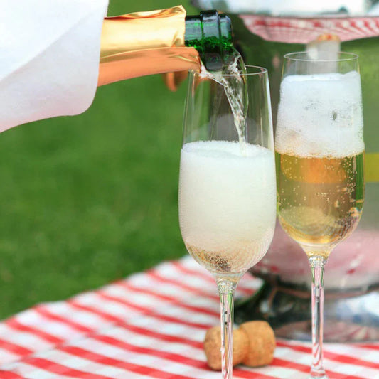 150ml Disposable Plastic Champagne Flutes for Weddings & Parties Disposable Champagne Flutes Oasis Select