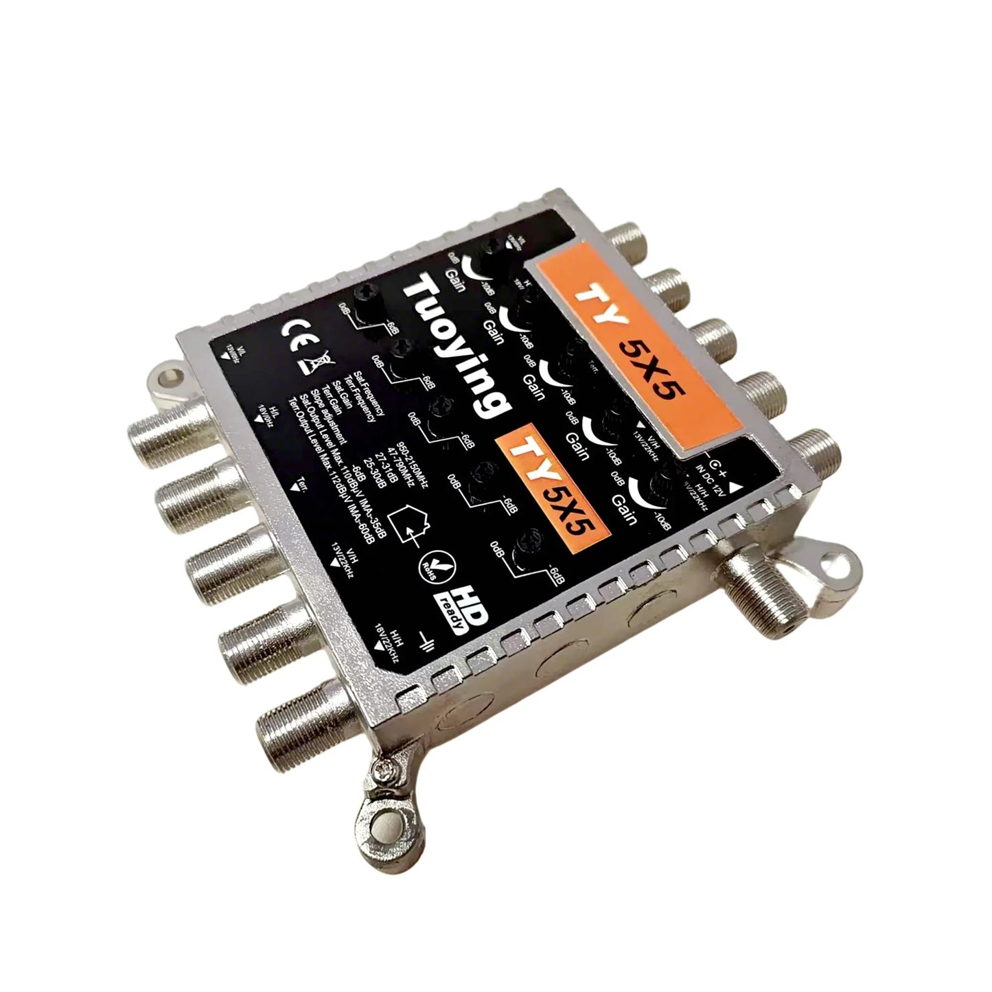 Tuoying 5x5 TV & Satellite Signal Amplifier | CE Certified