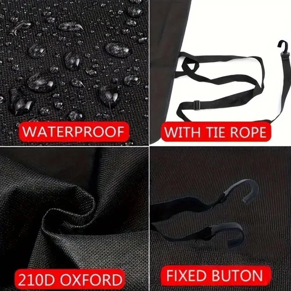 600D RV Rear Barn Door Awning Cover – Waterproof Campervan