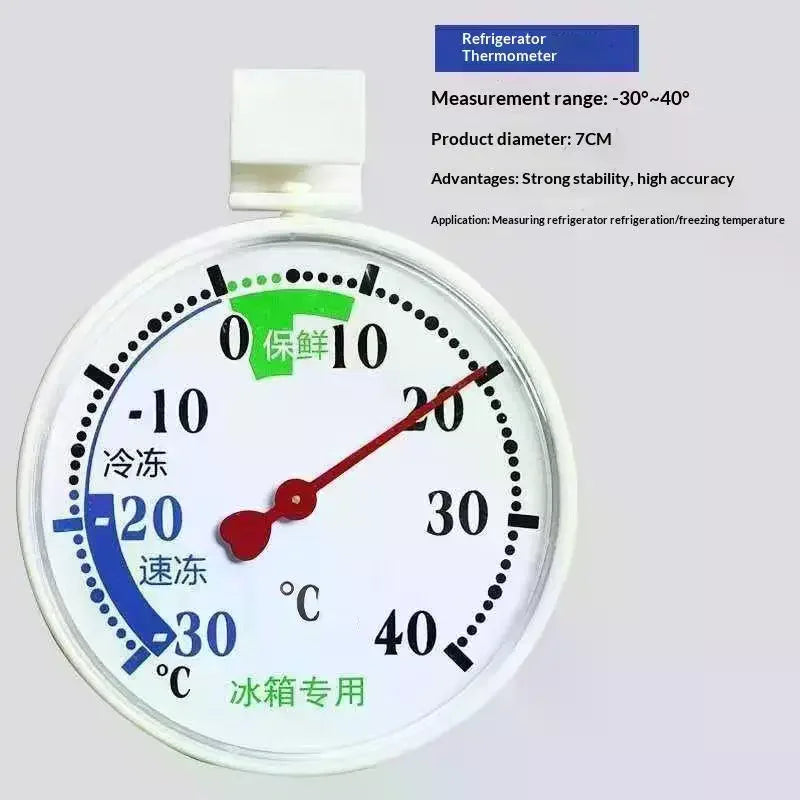 HELTC Fridge Freezer Thermometer – Mercury-Free, Battery-Free