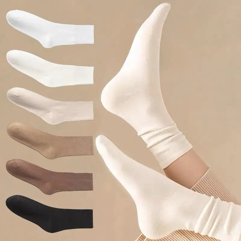 3 Pairs Sports Socks Men Women Elastic Breathable Sweat Absorbing Simple Versatile Athletic Socks Peaceful Pleasures Health and Wellness