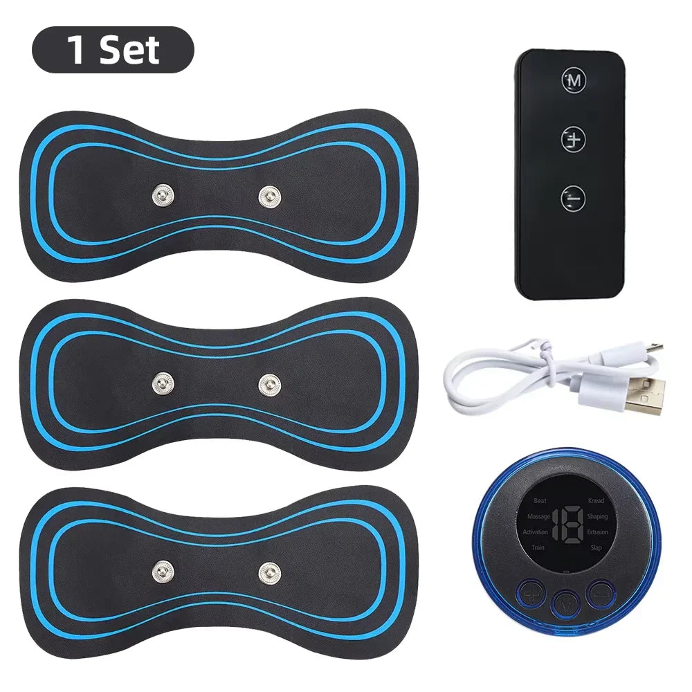 EMS Electric Muscle Massager – 8 Modes & 19 Intensity Levels