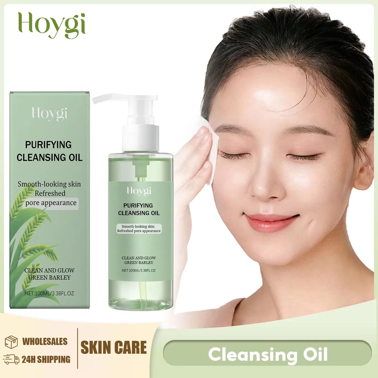 Makeup Removal Oil for Face Purifying Pores Shrinking Refreshing Non Irritating Cleansing Oil Remove Blackhead Soothing Skin Oil Peaceful Pleasures Health and Wellness