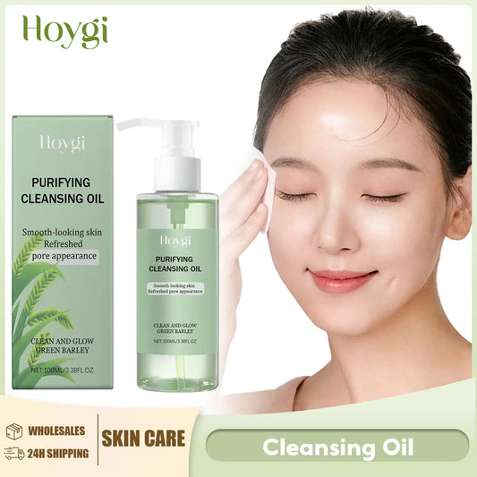 Makeup Removal Oil for Face Purifying Pores Shrinking Refreshing Non Irritating Cleansing Oil Remove Blackhead Soothing Skin Oil Peaceful Pleasures Health and Wellness