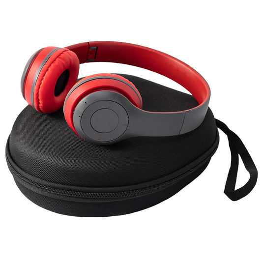 1Pcs Shockproof Headphone Storage Bag with Zipper Protective Earphone Carrying Case Holder for Carrying On and Over Ear Studio Peaceful Pleasures Health and Wellness