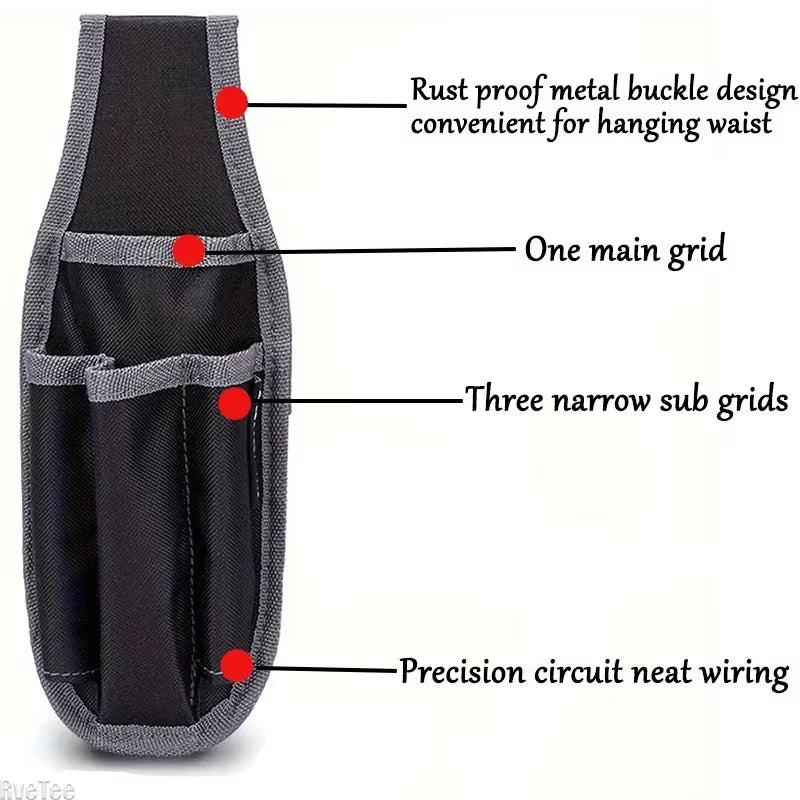 RveTee Tool Waist Bag | Oxford Cloth Belt Tool Organizer