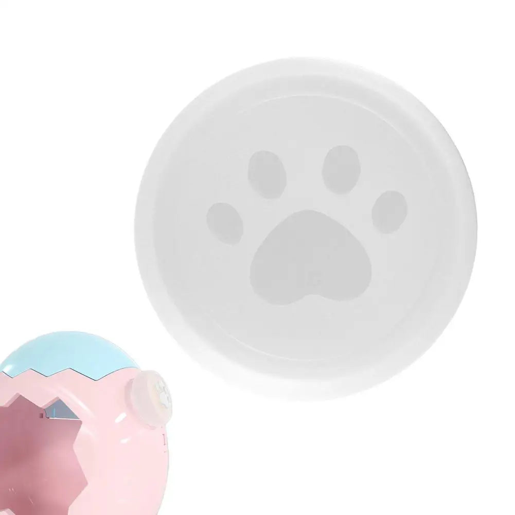 Silicone Button Cap for Tamagotchi Paradise – Paw Print Joystick Cover Peaceful Pleasures Health and Wellness Transparent