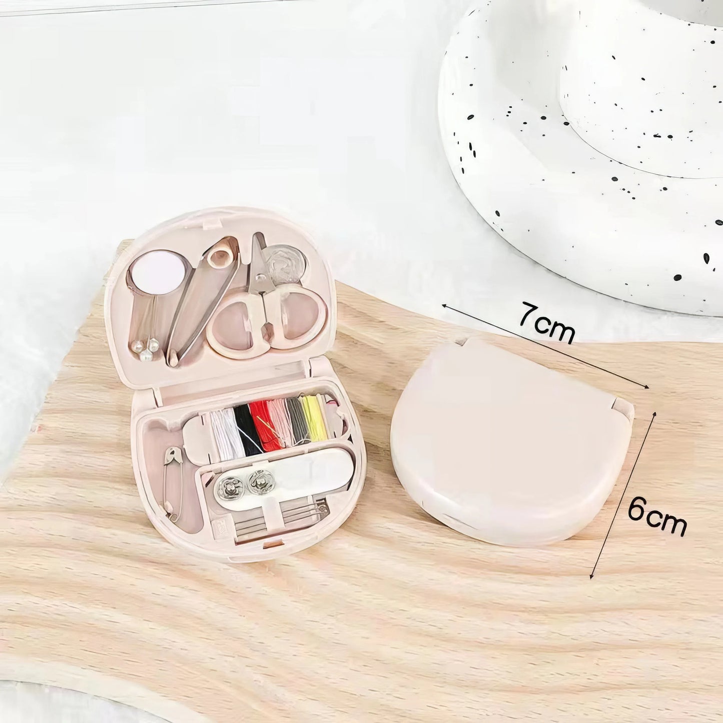 Pink Sewing Kit – Portable Complete Set for Home & Travel