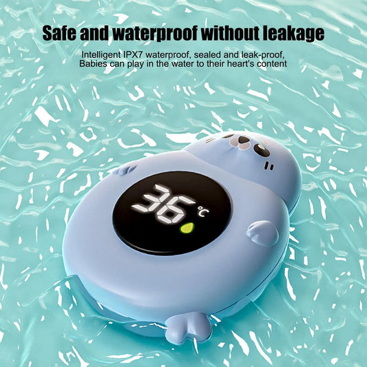 Baby Bath Thermometer Floating LED Digital Water Temp Monitor Baby Bath Thermometer Oasis Select