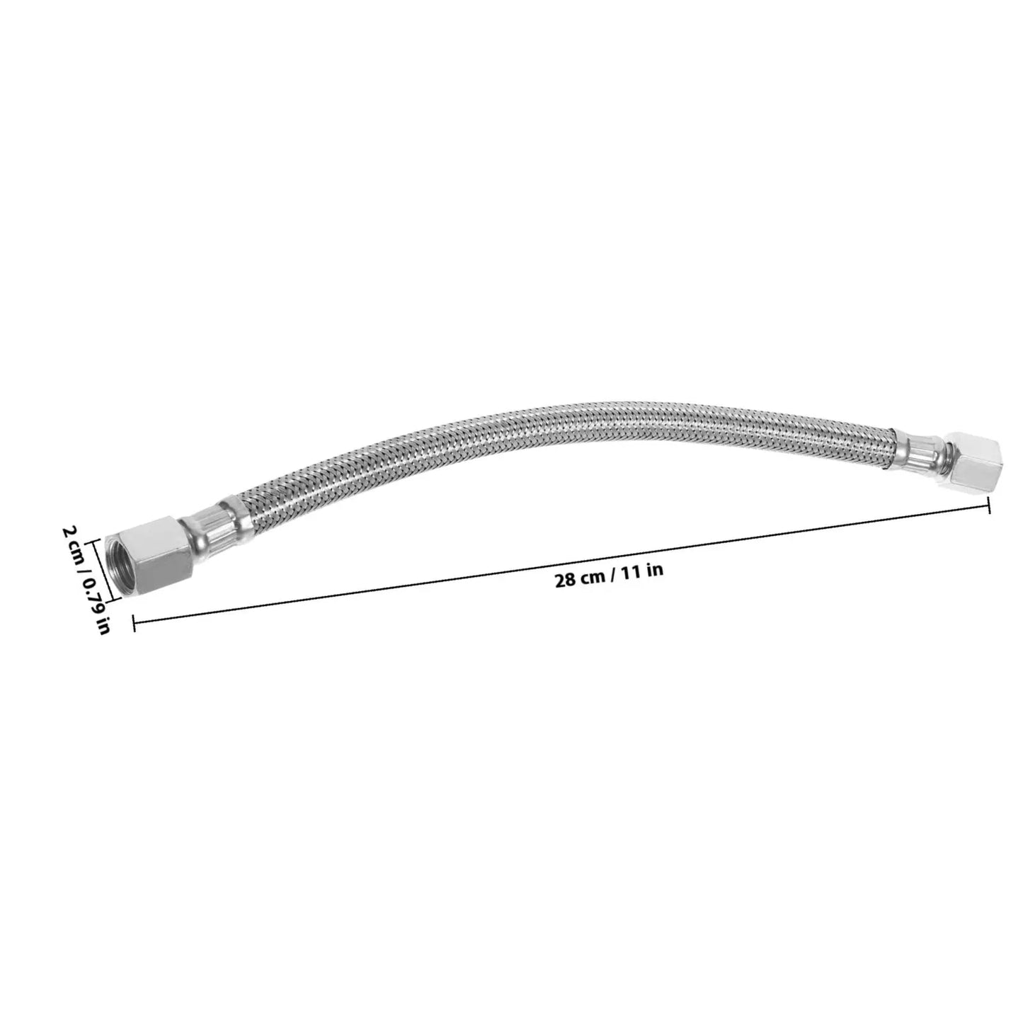 Stainless Steel Air Compressor Hose High Toughness Replacement Exhaust Tube Air Hose Pneumatic Tool Accessories Peaceful Pleasures Health and Wellness