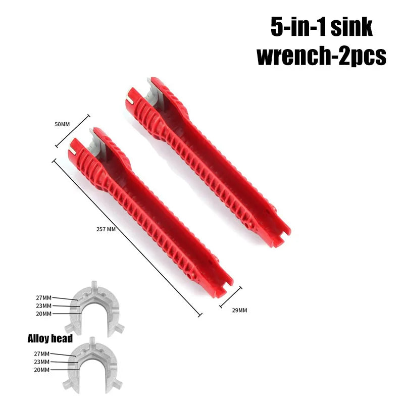 14-in-1 Sink Faucet Plumbing Wrench Set | Multi-Function Tool