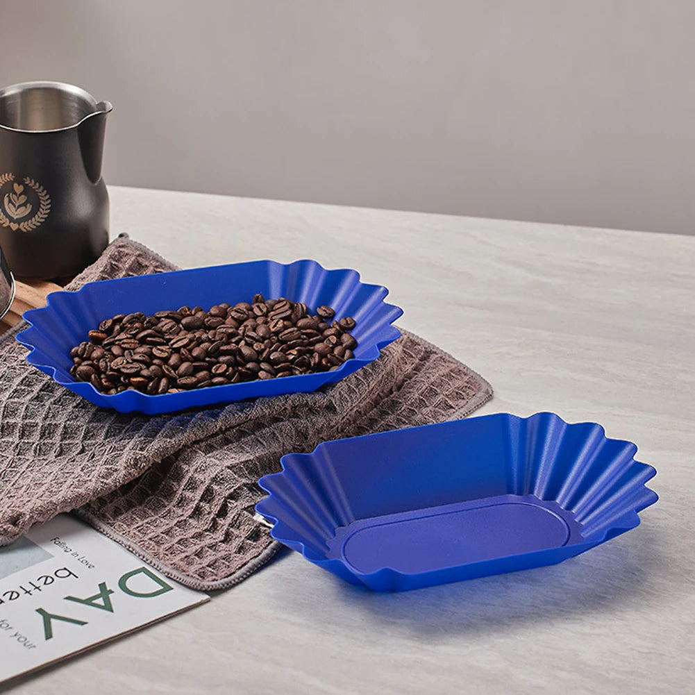 Plastic Coffee Beans Sample Tray Display Dish Plate Container Kitchen Peaceful Pleasures Health and Wellness