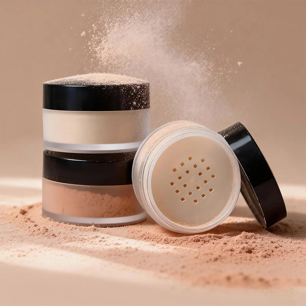 Translucent Loose Longwear Setting Powder Lightweight Weightless Long-lasting Oil Control Smudge-proof Smudge-proof Setting Make Peaceful Pleasures Health and Wellness