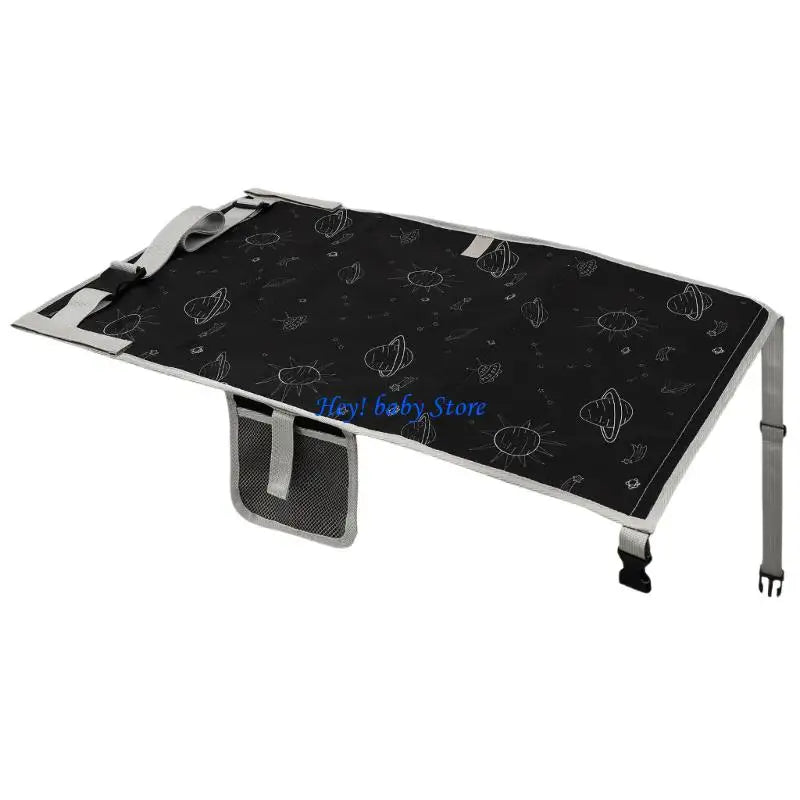 Kids Foldable Airplane Seat Extender & Footrest Pad for Travel