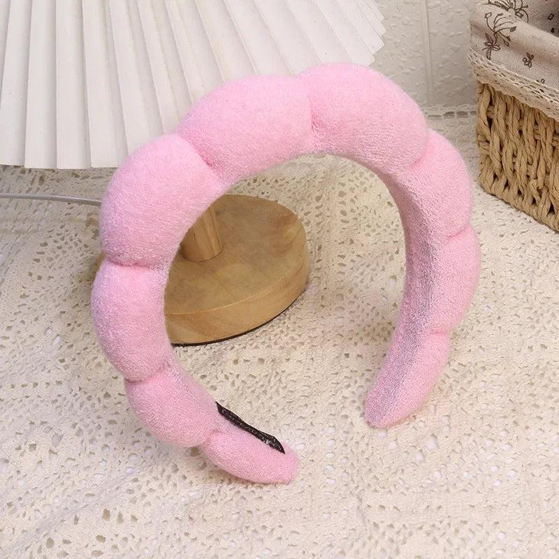 Microfiber Spa Headband & Wristbands Set for Face Washing