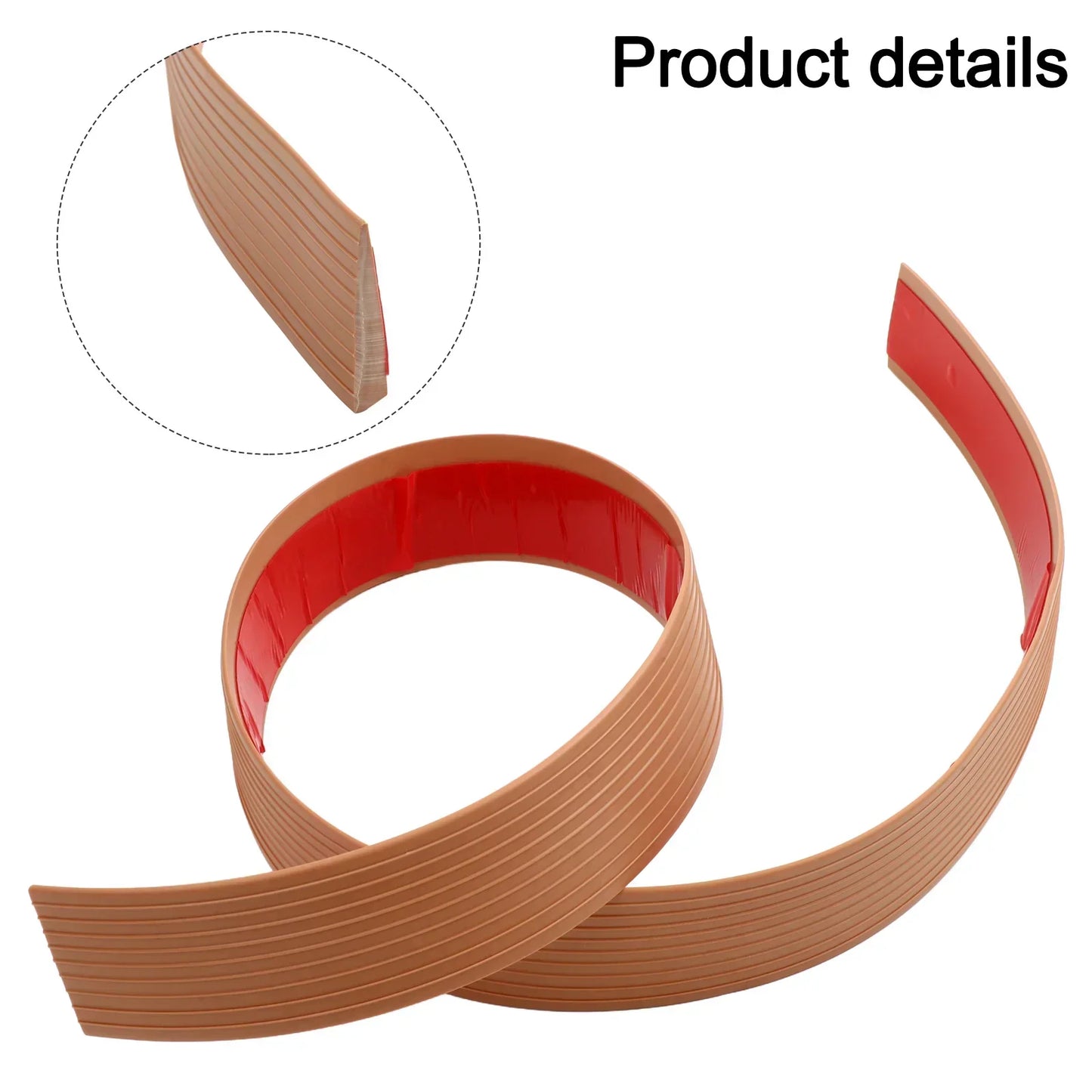 Rubber Door Threshold Ramp | Floor Transition Strip 4 Colors