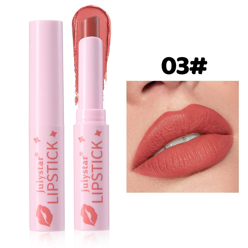 Matte Velvet Lipstick Pen – 8 Colors, Waterproof, Long Lasting