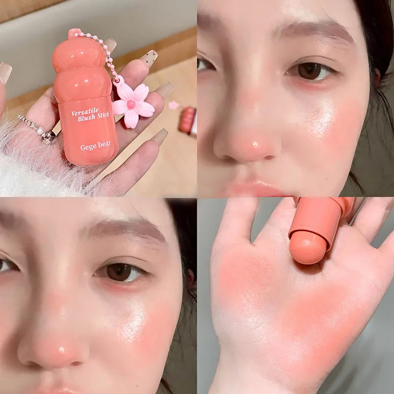 2-in-1 Lip & Cheek Blush Stick | Waterproof Long-Lasting
