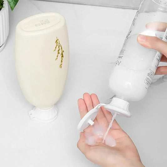 Bottle Emptying Caps, 3/6pcs Adapters Transfer Connector, 3 Sizes Inverted Caps Flipping Bottle, Inverted bottle cap Get Every D Peaceful Pleasures Health and Wellness