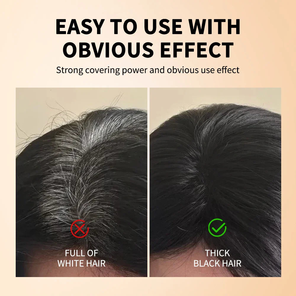2-in-1 Temporary Hair Color Stick with Comb | Root Touch-Up