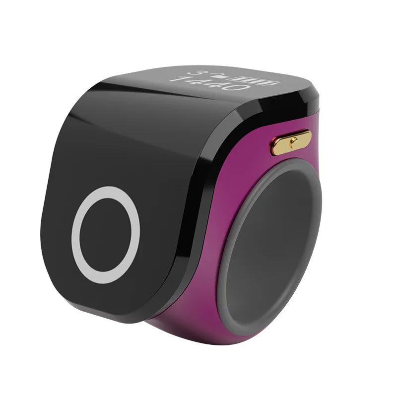Counter Oled Ring with Usb Type-C Charging Port Touch-Activated Counter Peaceful Pleasures Health and Wellness 5