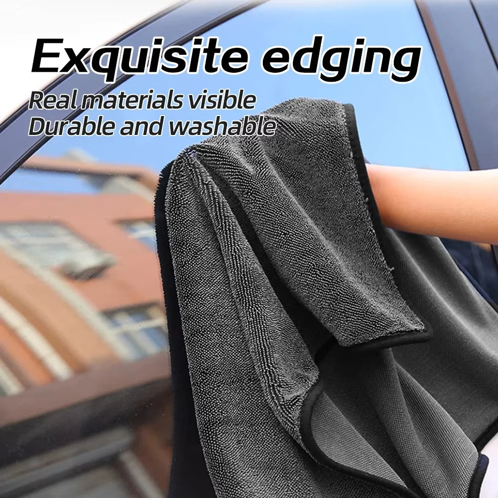 40*60/40cm Car Wash Towel 600GSM Microfiber Double-Sided Ultra Absorbent Car Wash Cloth Cleaning Drying Towel Washing Accessorie Peaceful Pleasures Health and Wellness