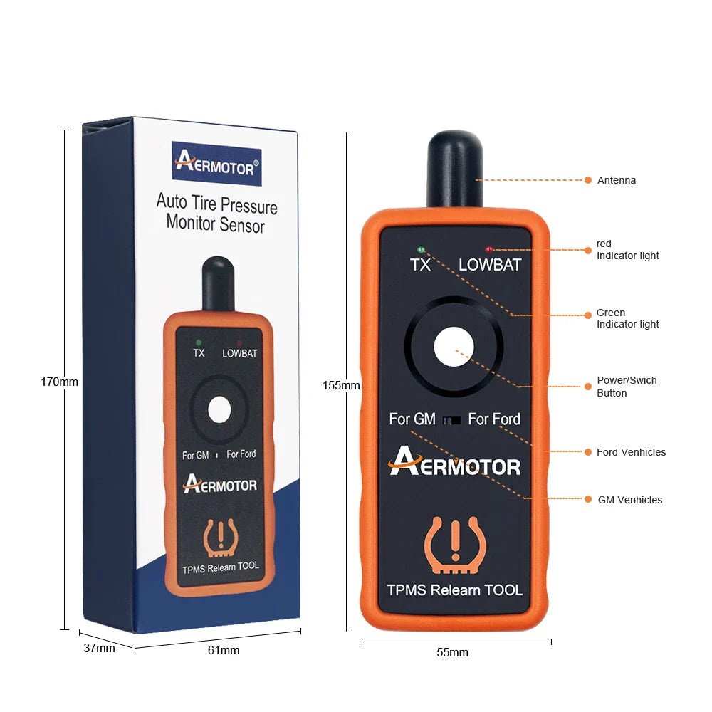 EL-50448 TPMS Relearn Tool for GM/Opel & EL-50449 for Ford