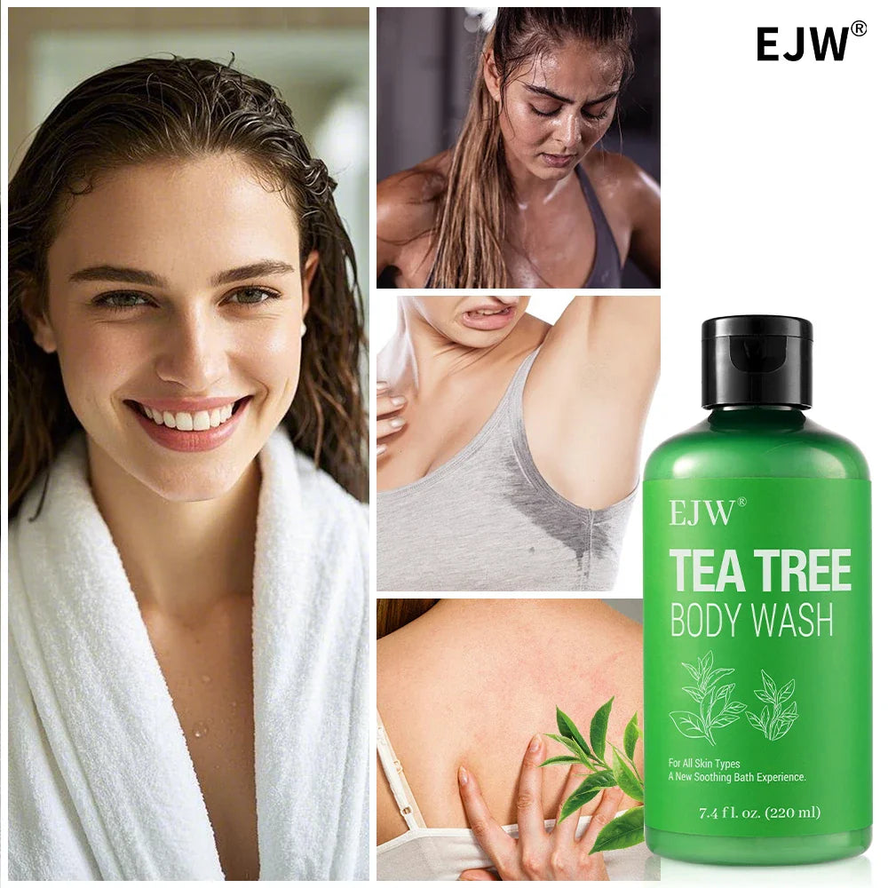 Tea Tree Body Wash – Odor Control, Back Acne & Moisturizing
