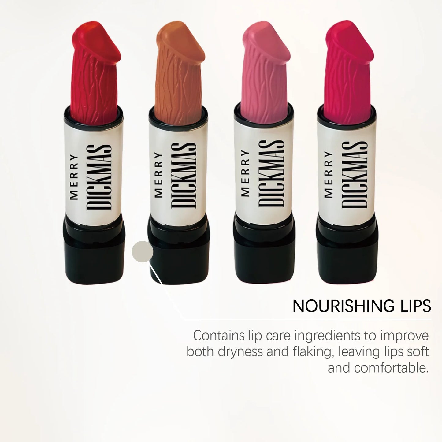 Multi-Color Matte Lipstick – Waterproof, Moisturizing 4-Shade