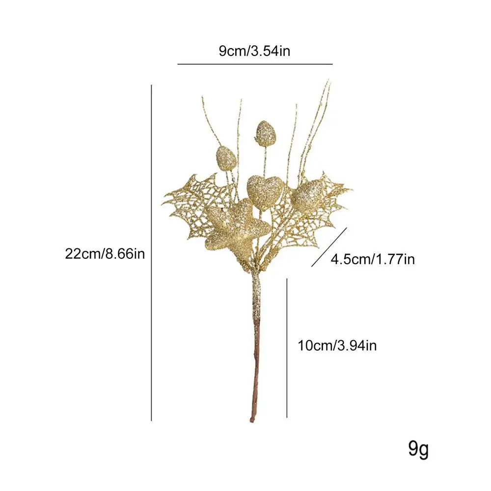 Faux Pine Branches | Artificial Christmas Stems for Holiday Decor