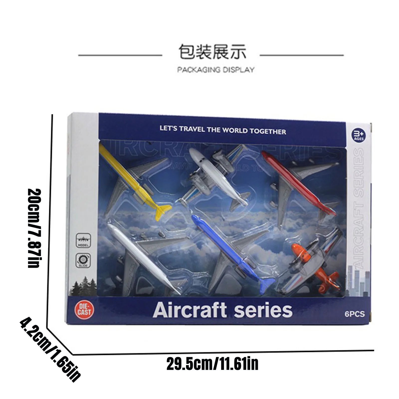 6 Pieces Alloy Airplane Fighter Jet 1/64 Plane Models Diecast Plane Models Alloy Aircraft Office Kids Adults Collections Bedroom Peaceful Pleasures Health and Wellness